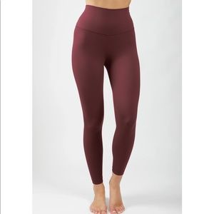 2 Pairs! Elastic-Free High Waist Leggings